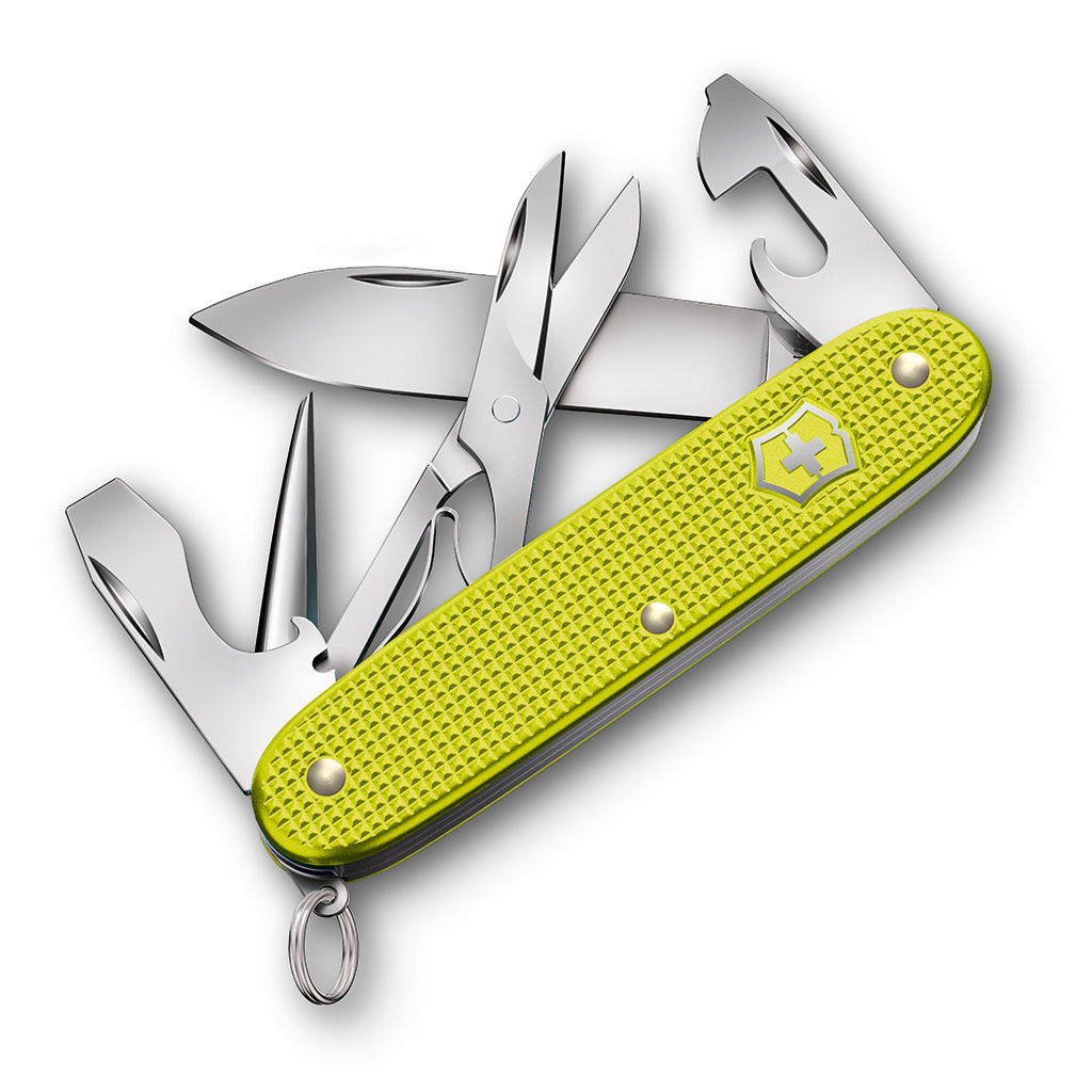 Coltellino Svizzero Victorinox Multiuso Pioneer X Alox Limited Edition 2023 Giallo Elettrico